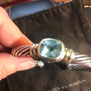 Yurman two tone topaz Nobless bracelet